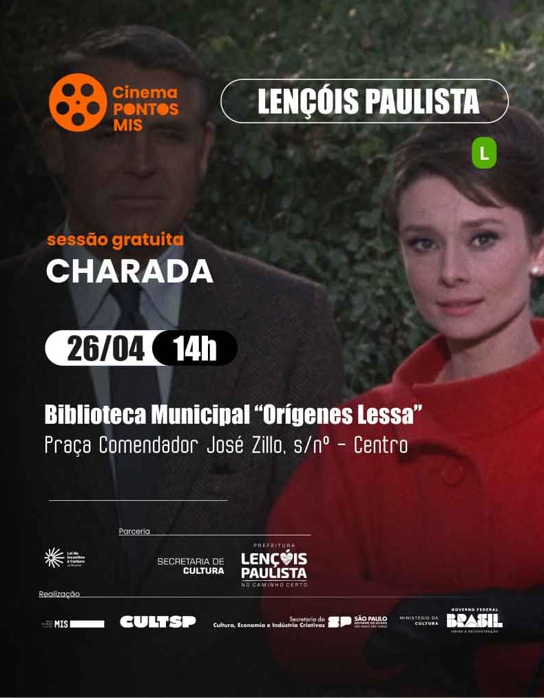 Banner do evento Sessão MIS - Charada