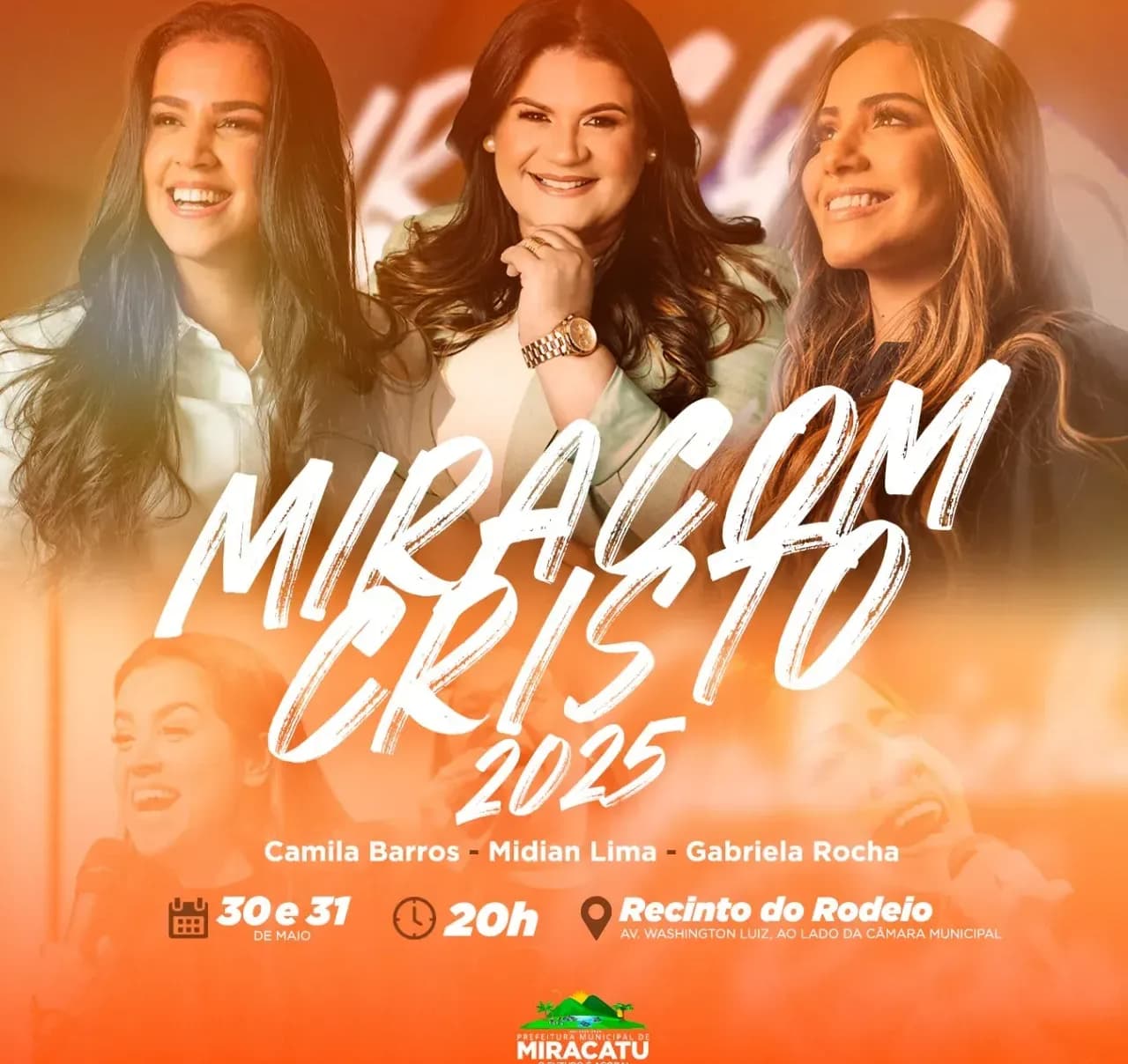 Banner do evento MIRA COM CRISTO