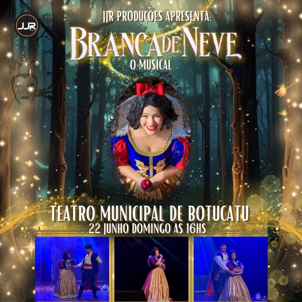 Banner do evento BRANCA DE NEVE - O Musical