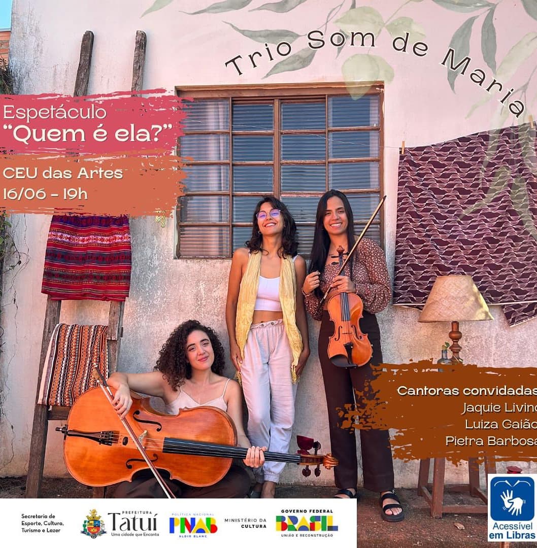 Banner do evento Trio Som de Maria 