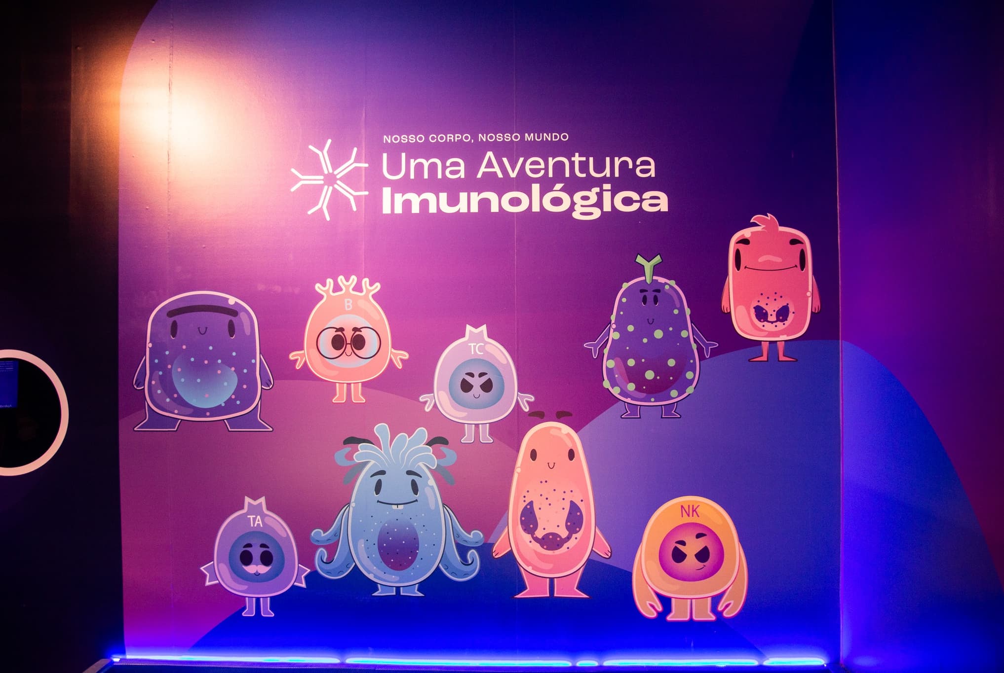 Banner do evento Inauguração da exposição “Nosso Corpo, Nosso Mundo”