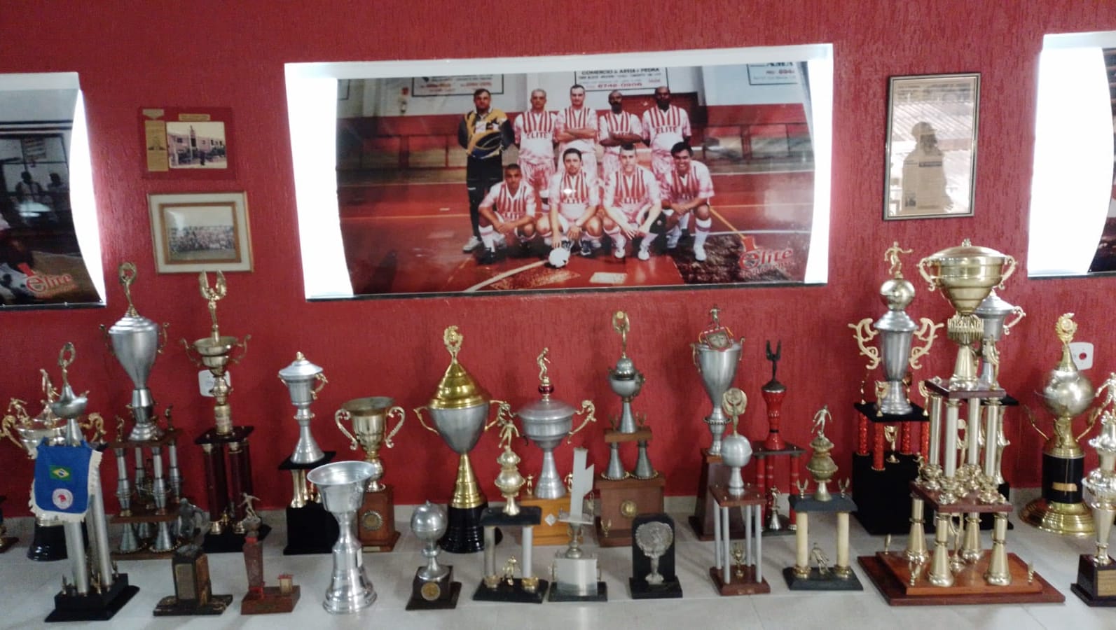 Banner do evento Vista Sala de Troféus Elite Itaqueirense