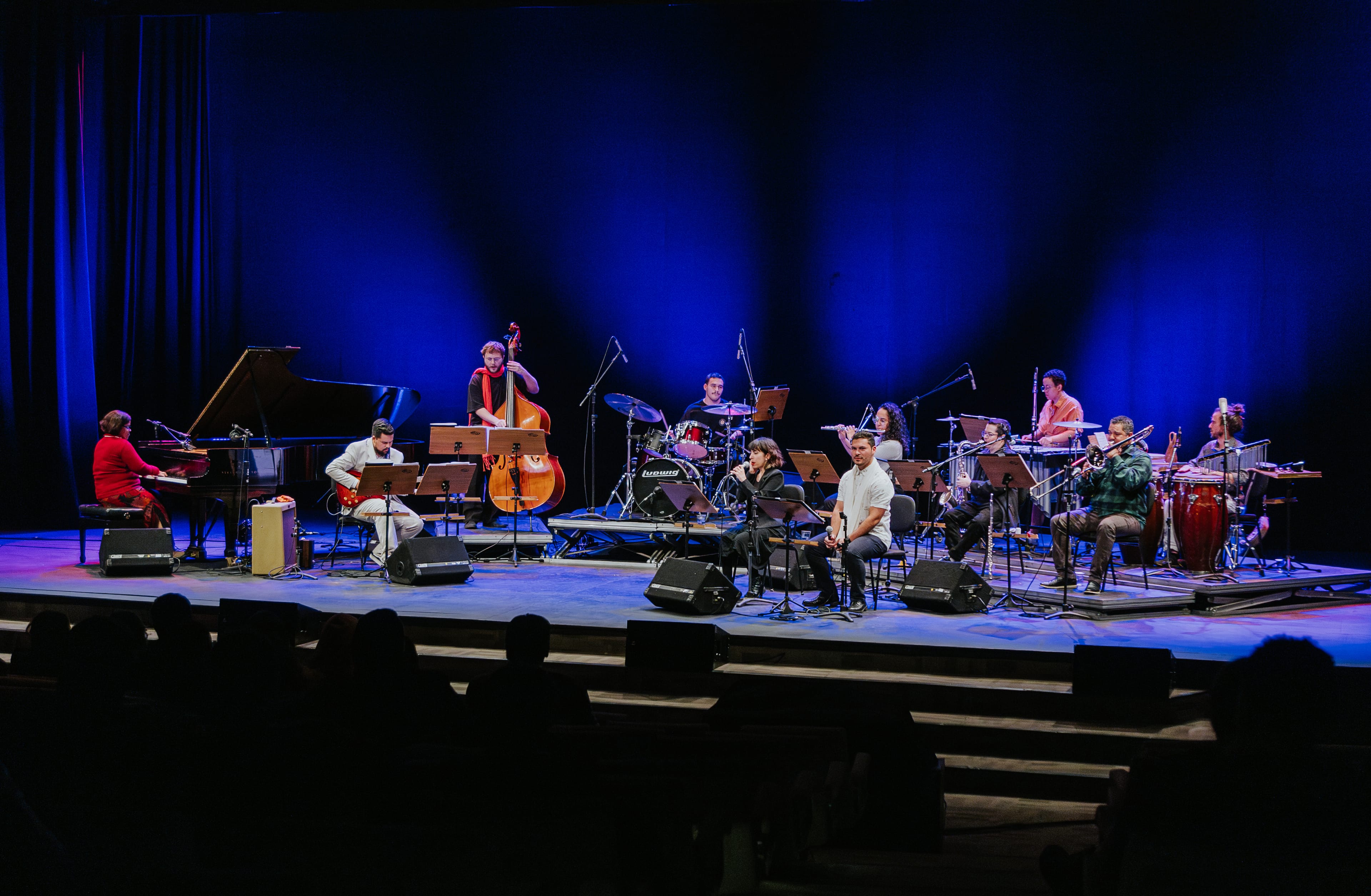 Banner do evento Concerto: Jazz Combo do Conservatório de Tatuí & Louise Wolley