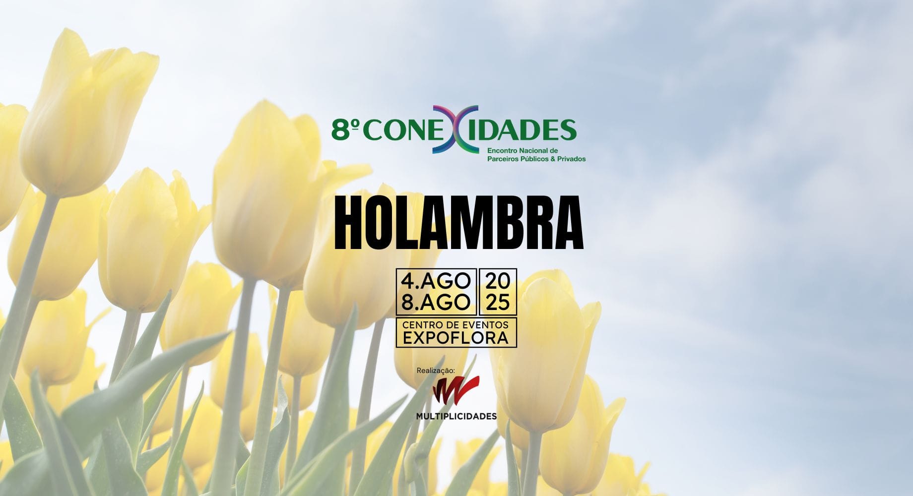 Banner do evento 8º CONEXIDADES - ENCONTRO NACIONAL DE PARCEIROS PÚBLICOS & PRIVADOS