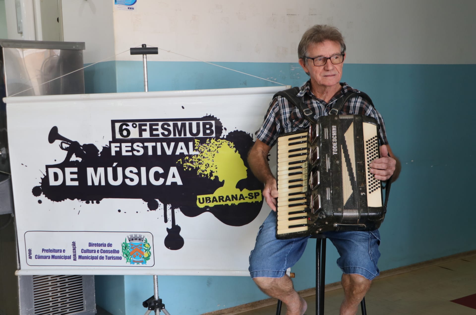 Banner do evento 7º FESMUB – Festival de Música de Ubarana