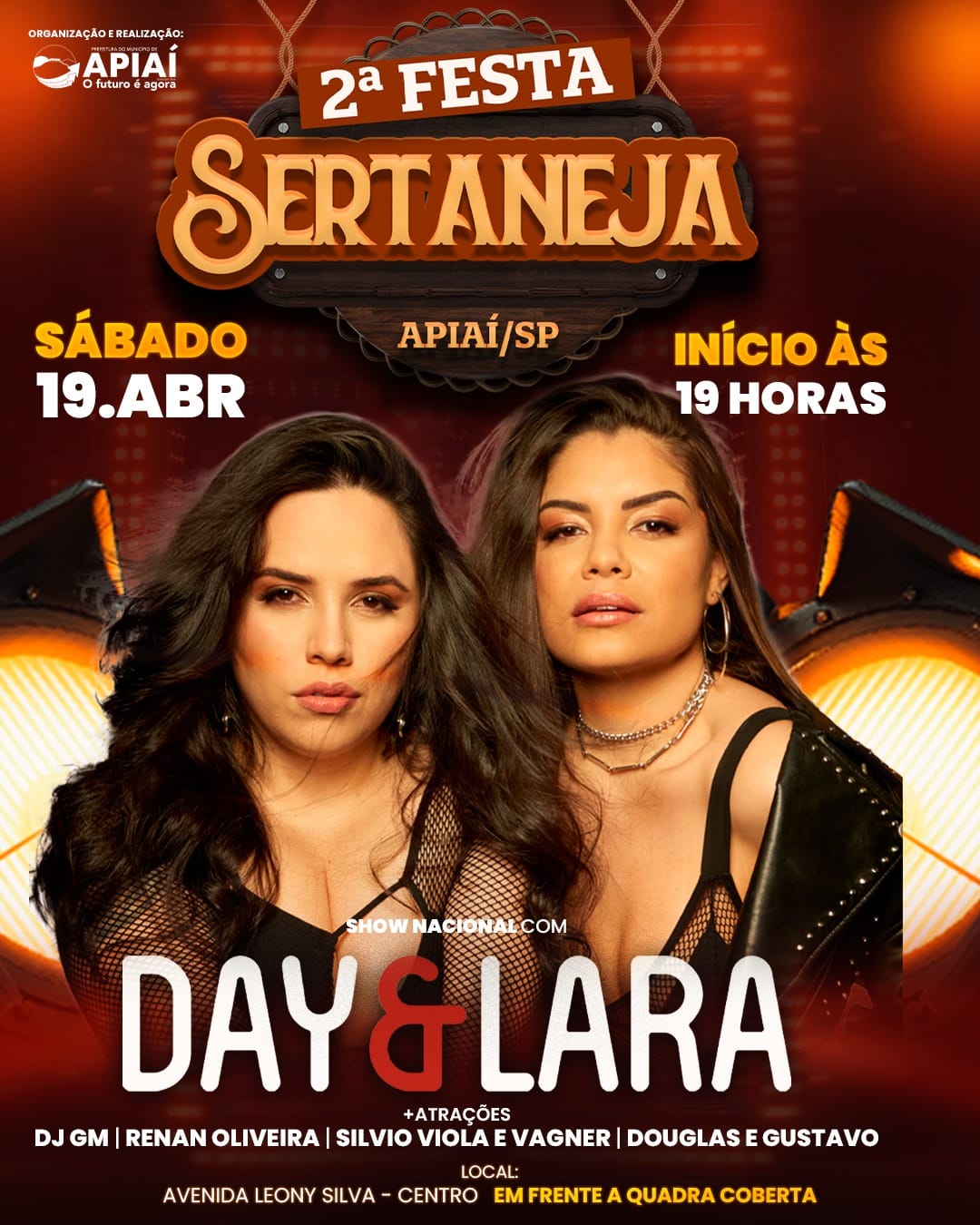 Banner do evento Festa Sertaneja
