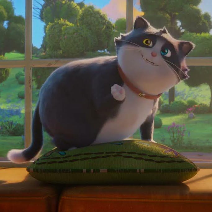 Banner do evento Cine Kids | Um gato de Sorte