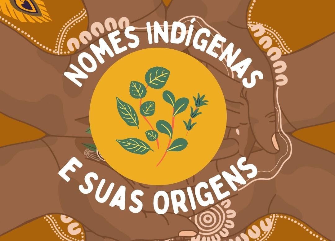 Banner do evento Nomes indígenas e suas origens