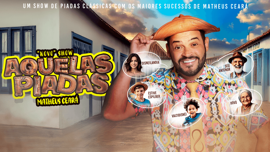 Banner do evento Thiago Ventura