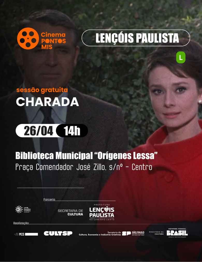 Banner do evento Sessão MIS - Charada