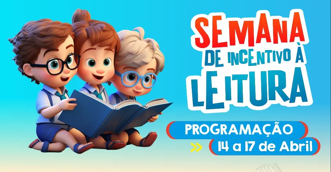 Banner do evento SEMANA DE INCENTIVO À LEITURA
