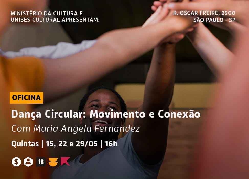 Banner do evento Dança circular: Movimento e conexão