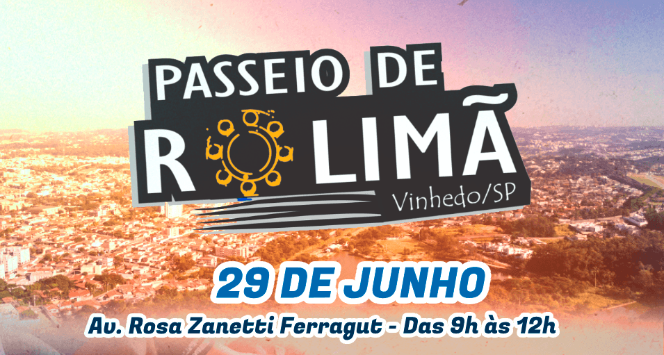 Banner do evento PASSEIO DE ROLIMÃ DE VINHEDO