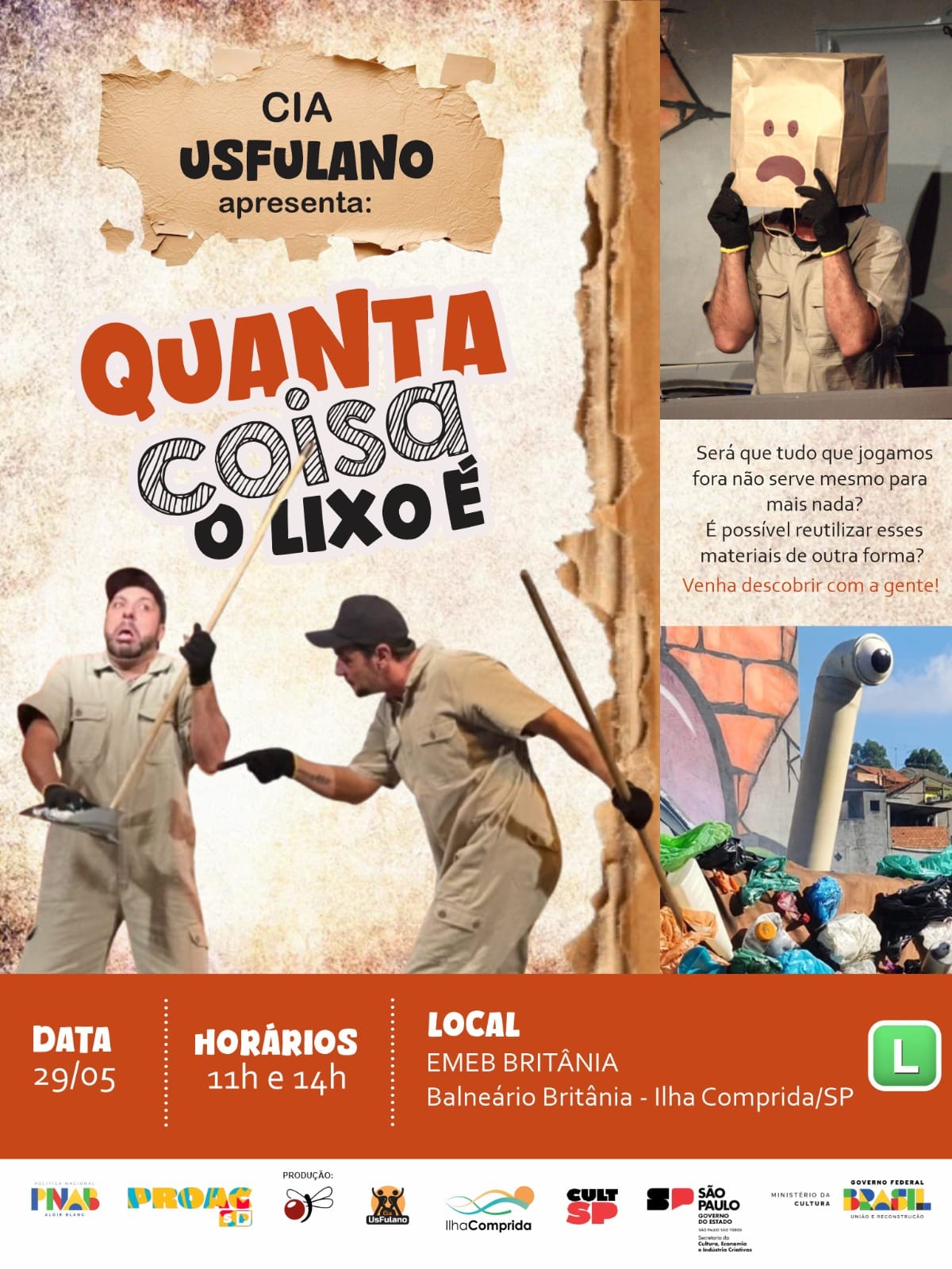Banner do evento Quanta coisa o Lixo é