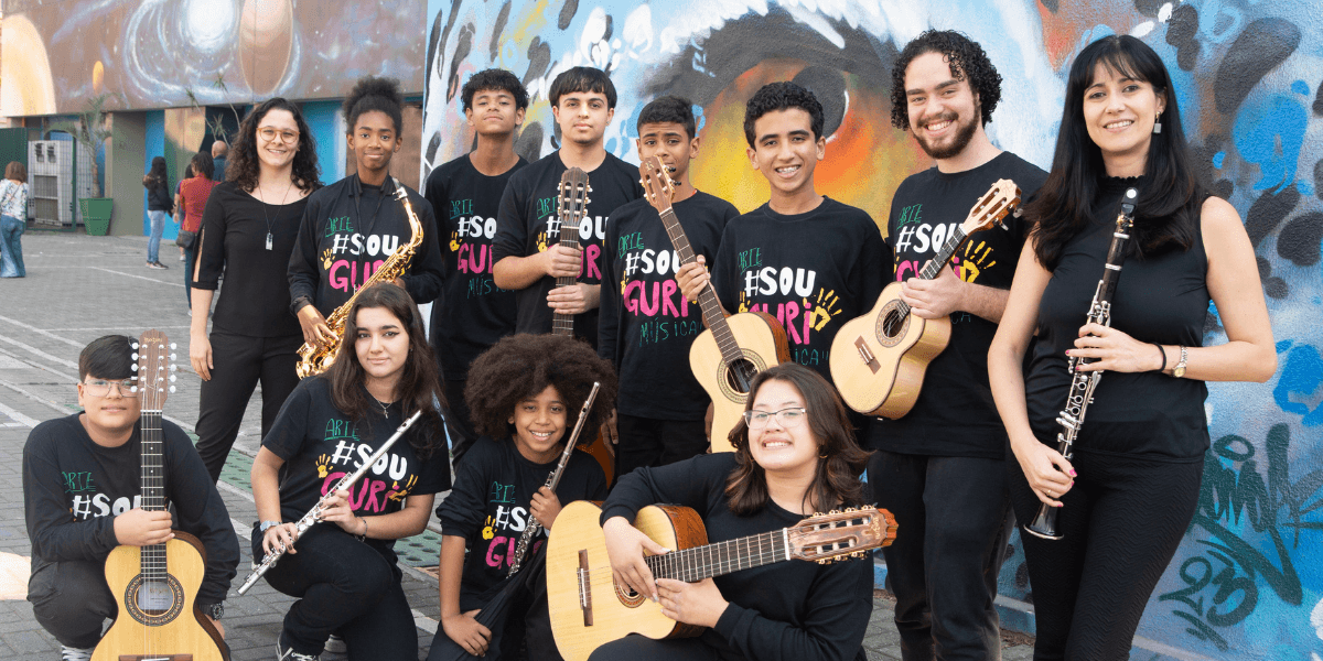 Banner do evento Regional de Choro do Guri de São Paulo apresenta “Contando o Choro”