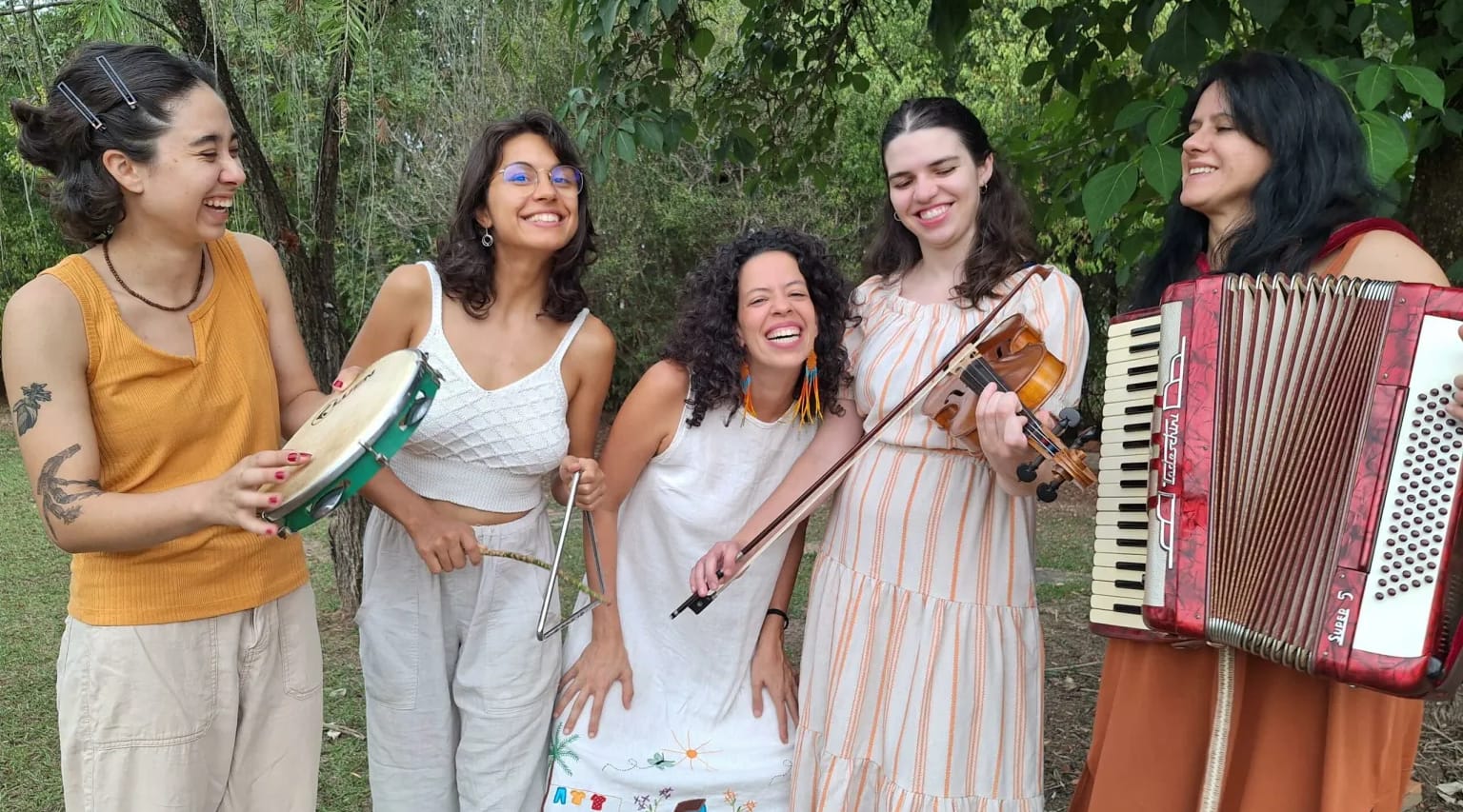 Banner do evento As Donas do forró Lá do Muquem - "Os pé de foice já sabe xaxá"