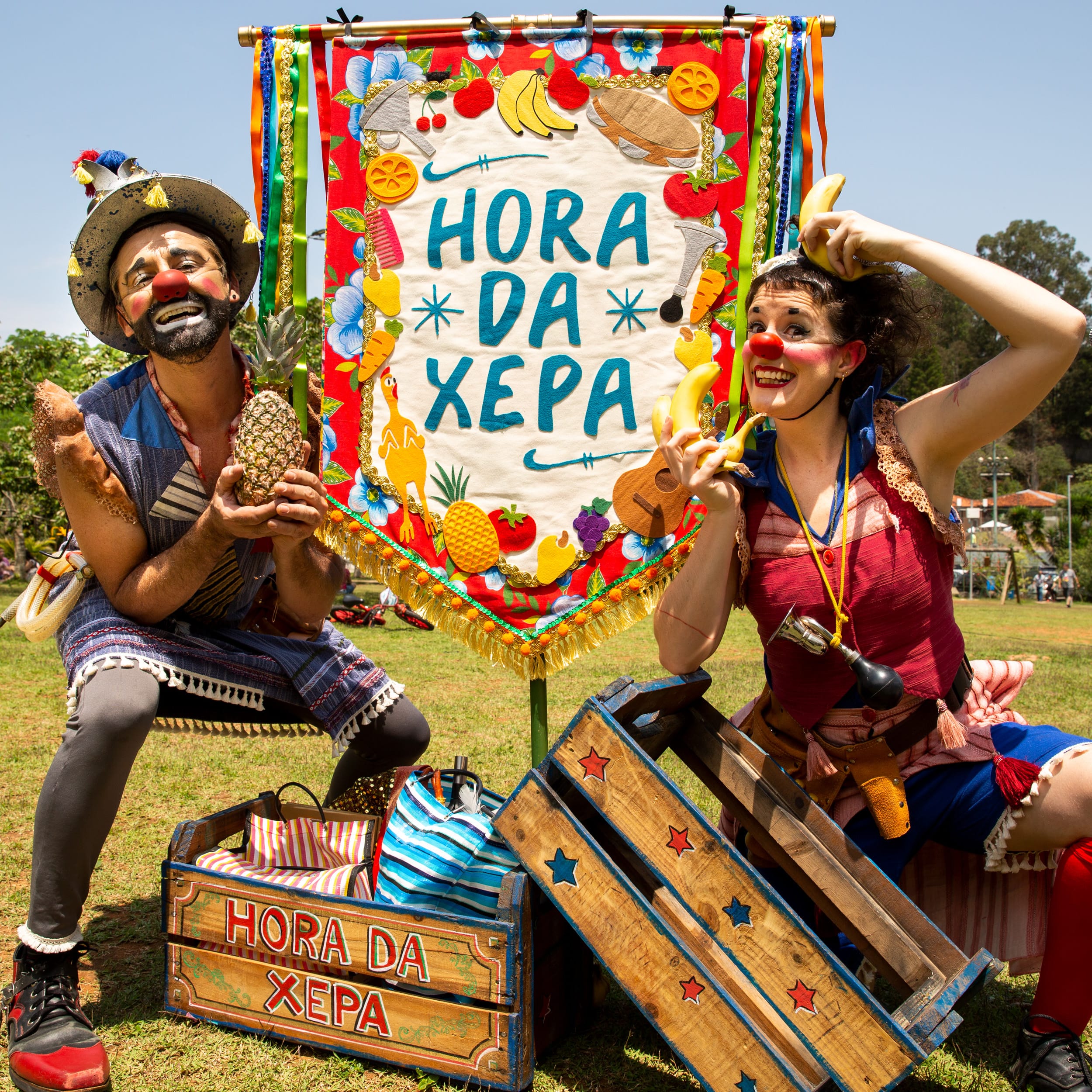 Banner do evento Hora da Xepa