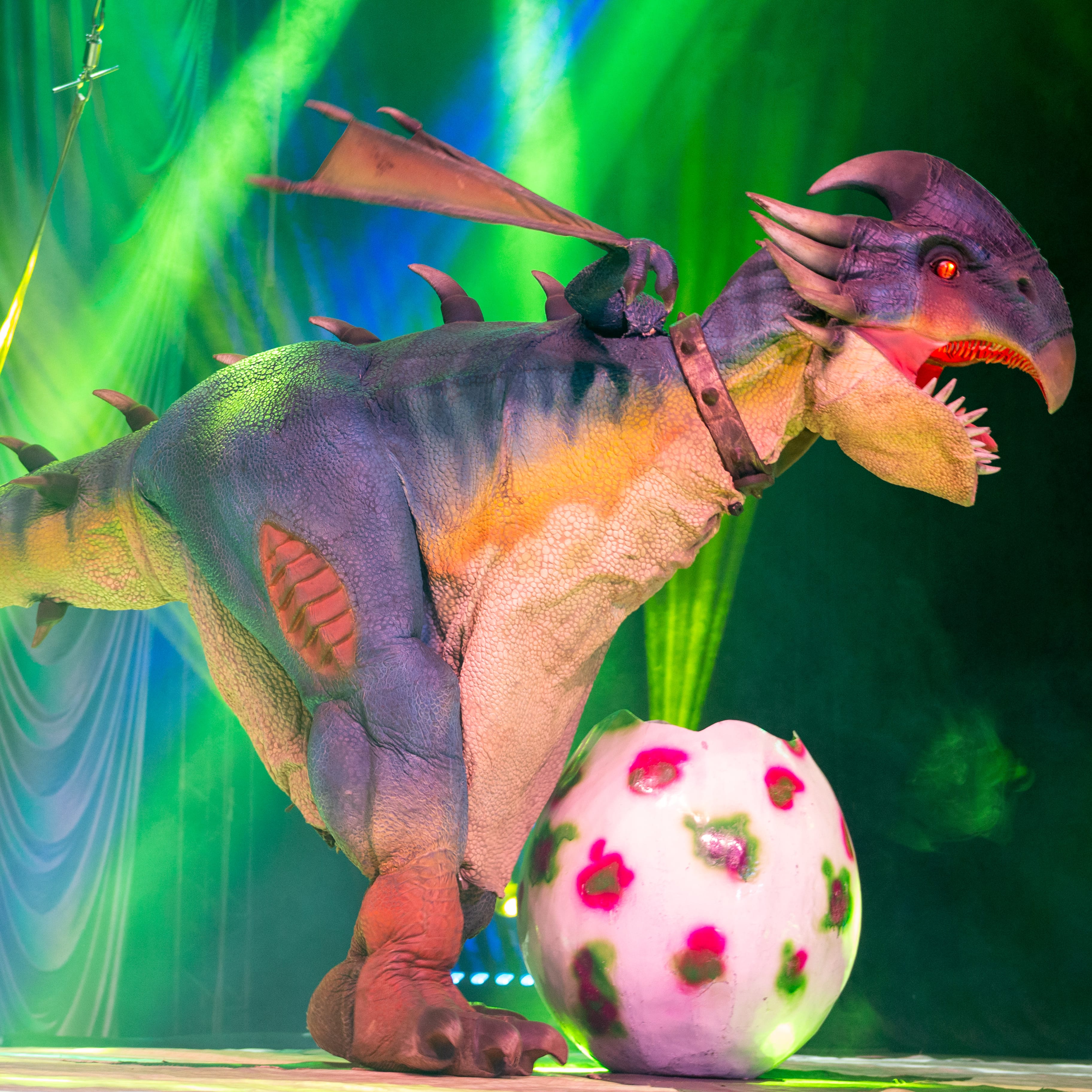 Banner do evento Circo dos Dinossauros