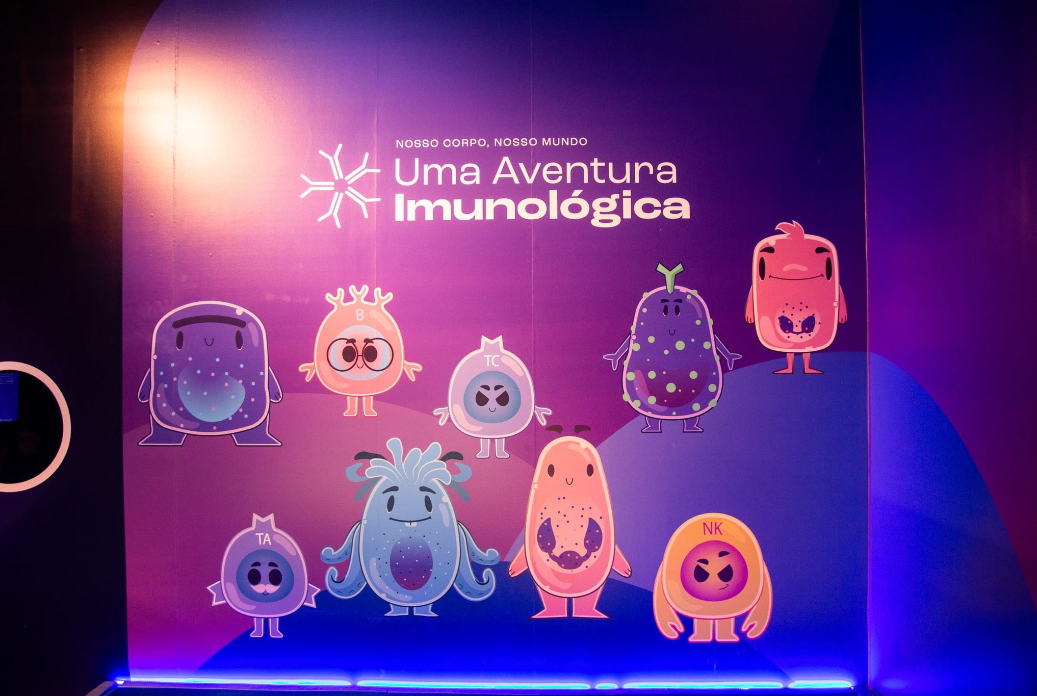 Banner do evento Inauguração da exposição “Nosso Corpo, Nosso Mundo”