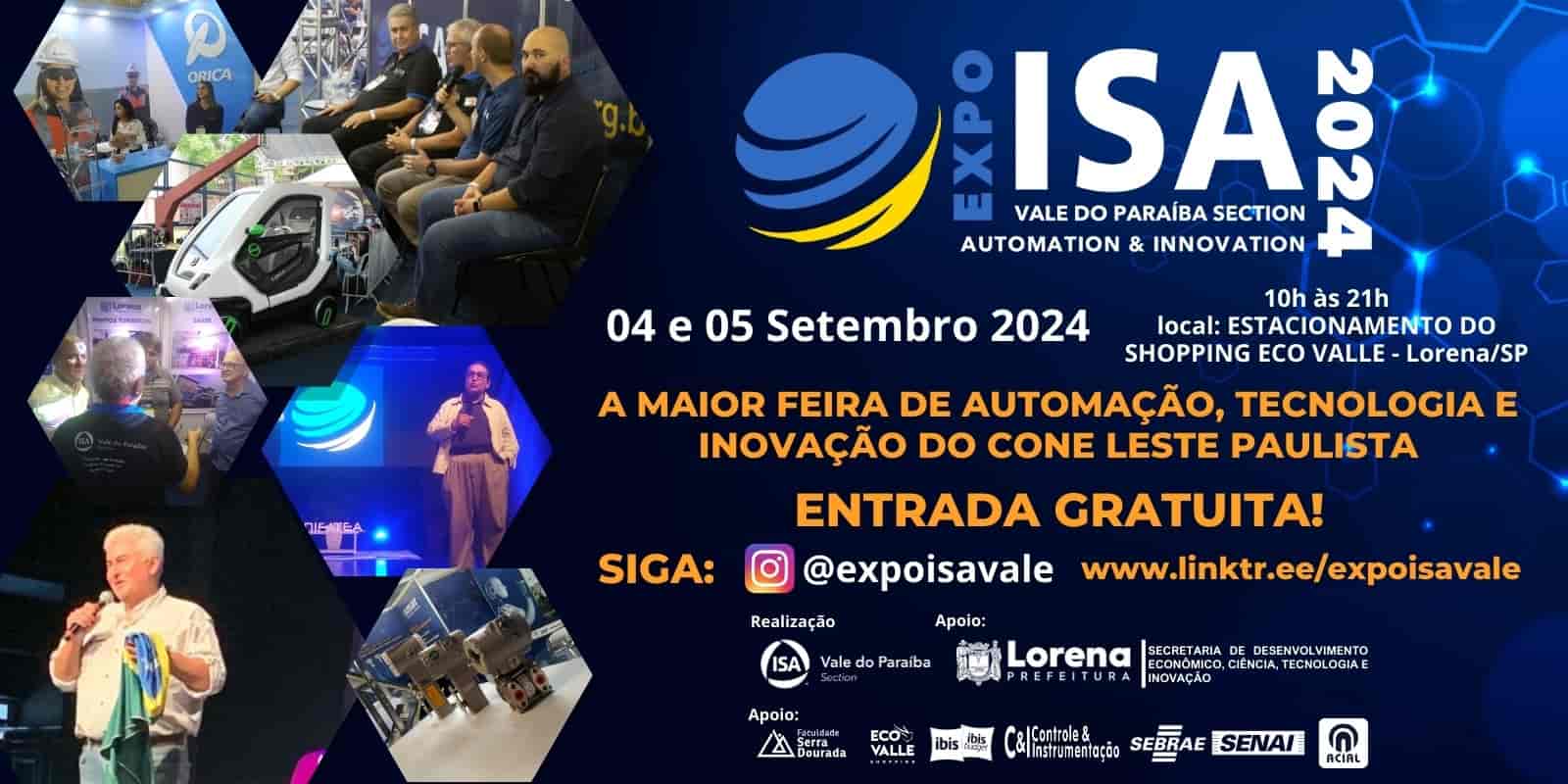 Banner do evento VI EXPO ISA VALE SECTION