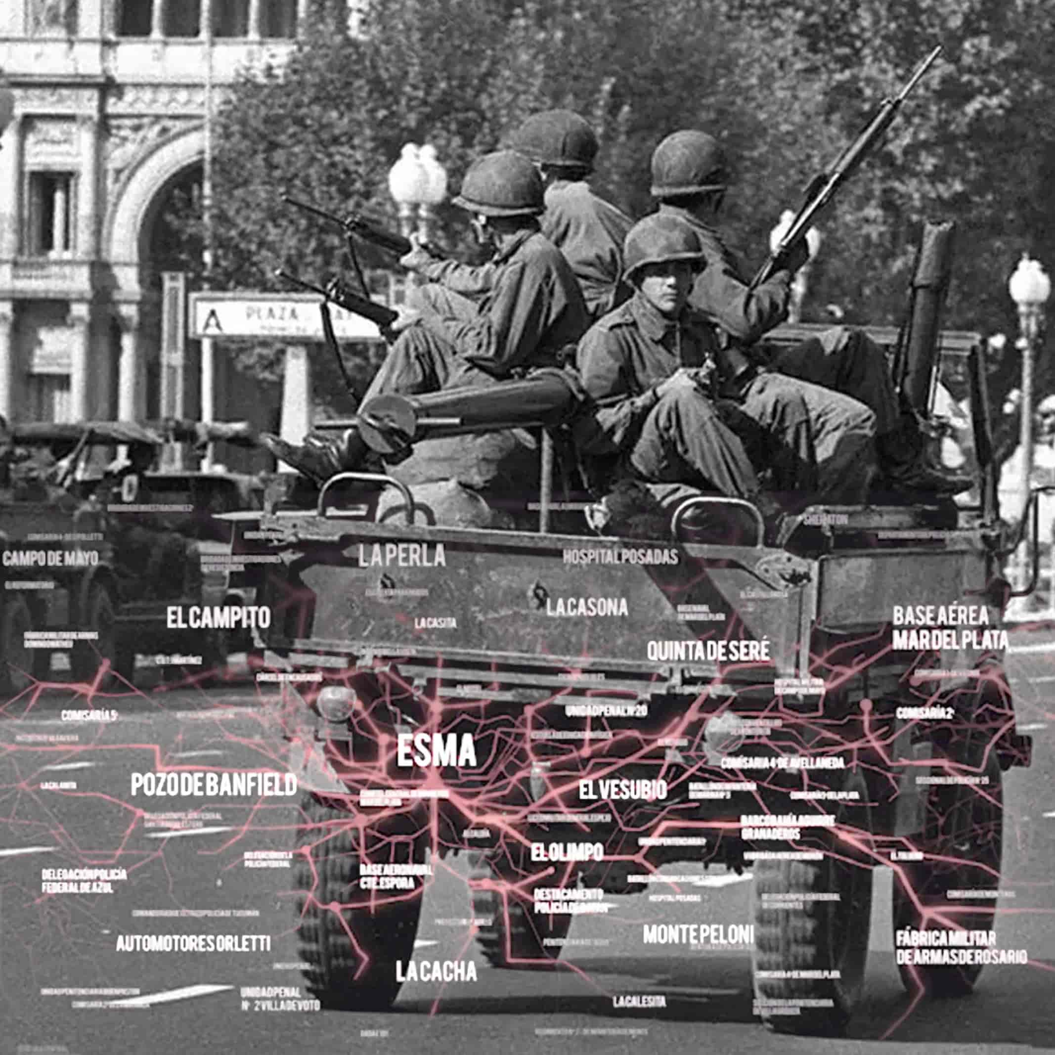 Banner do evento Memória argentina para o mundo: o Centro Clandestino ESMA