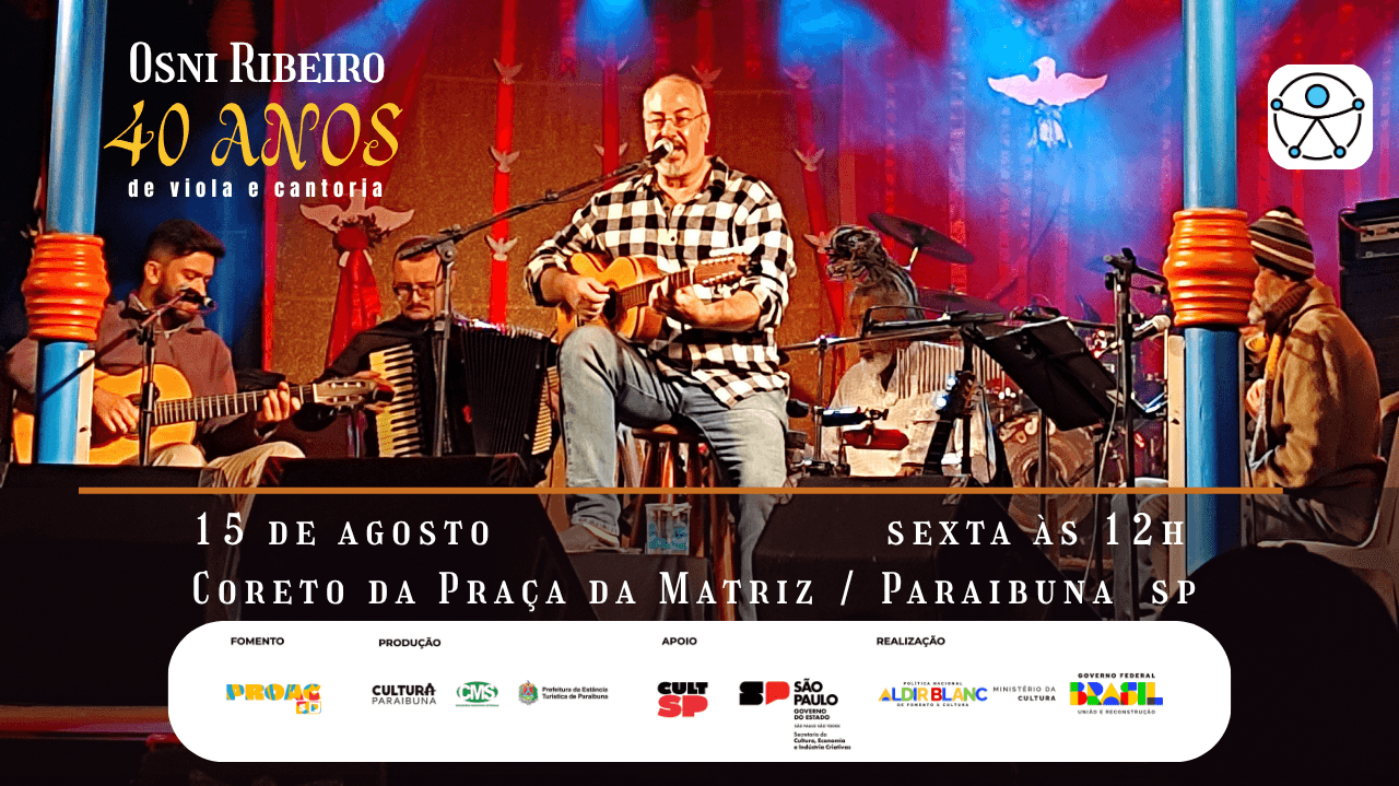 Imagem do evento Osni Ribeiro, 40 anos de Viola e Cantoria