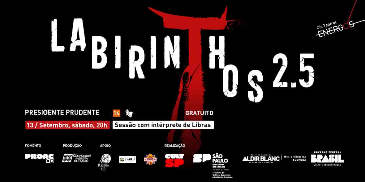 Imagem do evento LABIRINTHOS 2.5 em Presidente Prudente