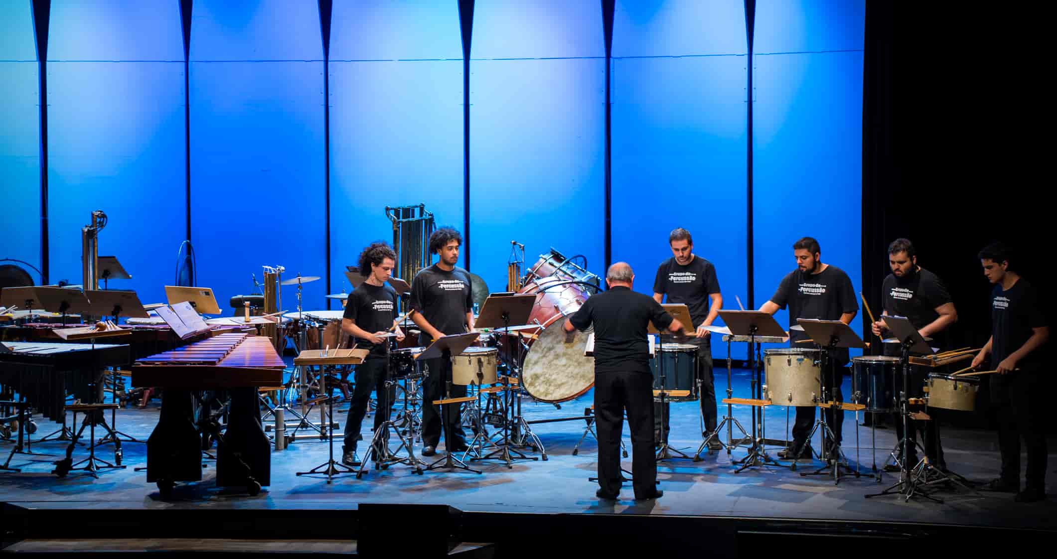 Imagem do evento Concerto/Grupo de Percussão Jovem, Grupo de Percussão e Grupo Percussivo USP