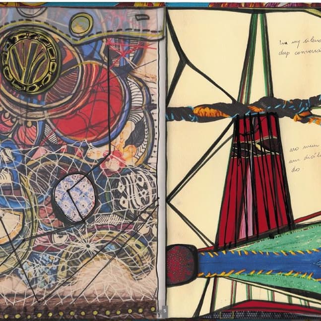 Banner do evento  CICLO DE LEITURAS: LIVRO DE ARTISTA com Sônia Gomes