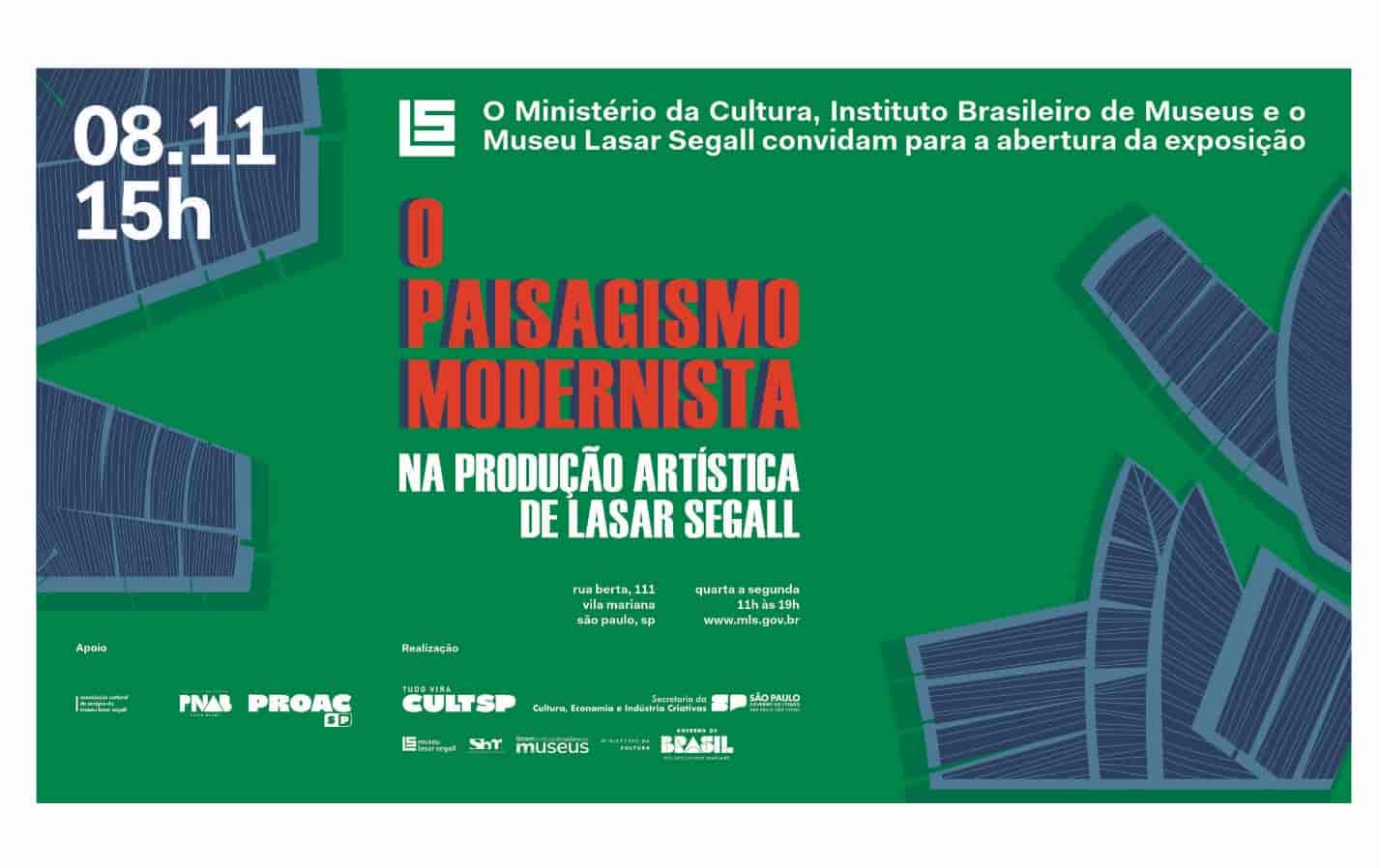 Imagem do evento Exposição O Paisagismo Modernista na Produção Artística de Lasar Segall