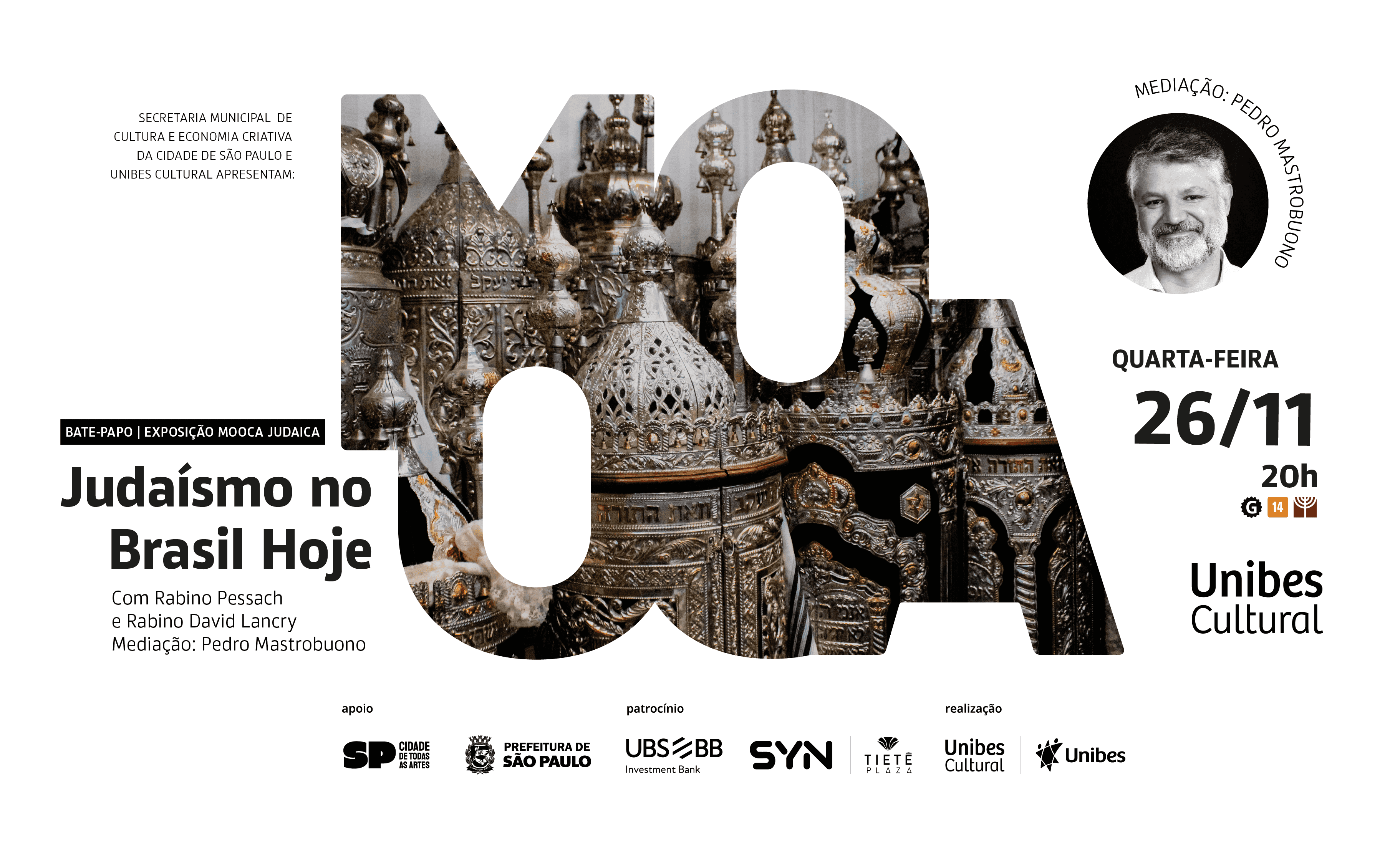 Imagem do evento Bate papo Judaísmo no Brasil Hoje