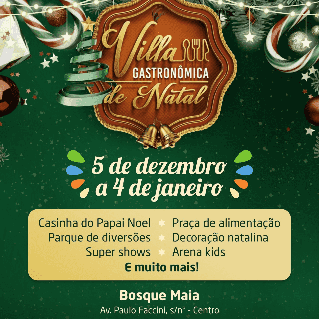 Imagem do evento VILLA GASTRONÔMICA DE NATAL