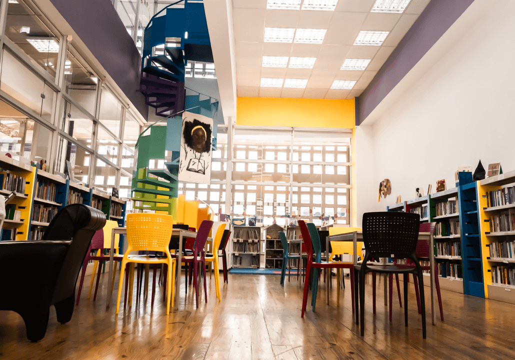 Banner do evento Retrospectiva da Biblioteca - Fábrica de Cultura Vila Nova Cachoeirinha