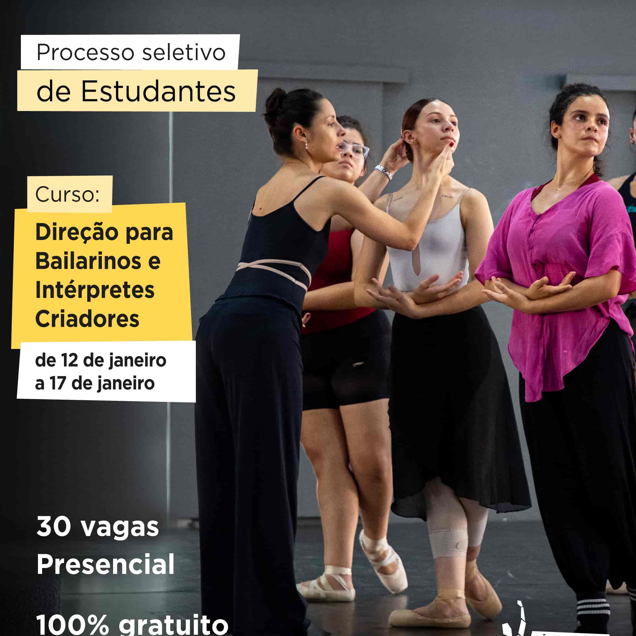 Imagem do evento Direção para Bailarinos e Intérpretes-criadores