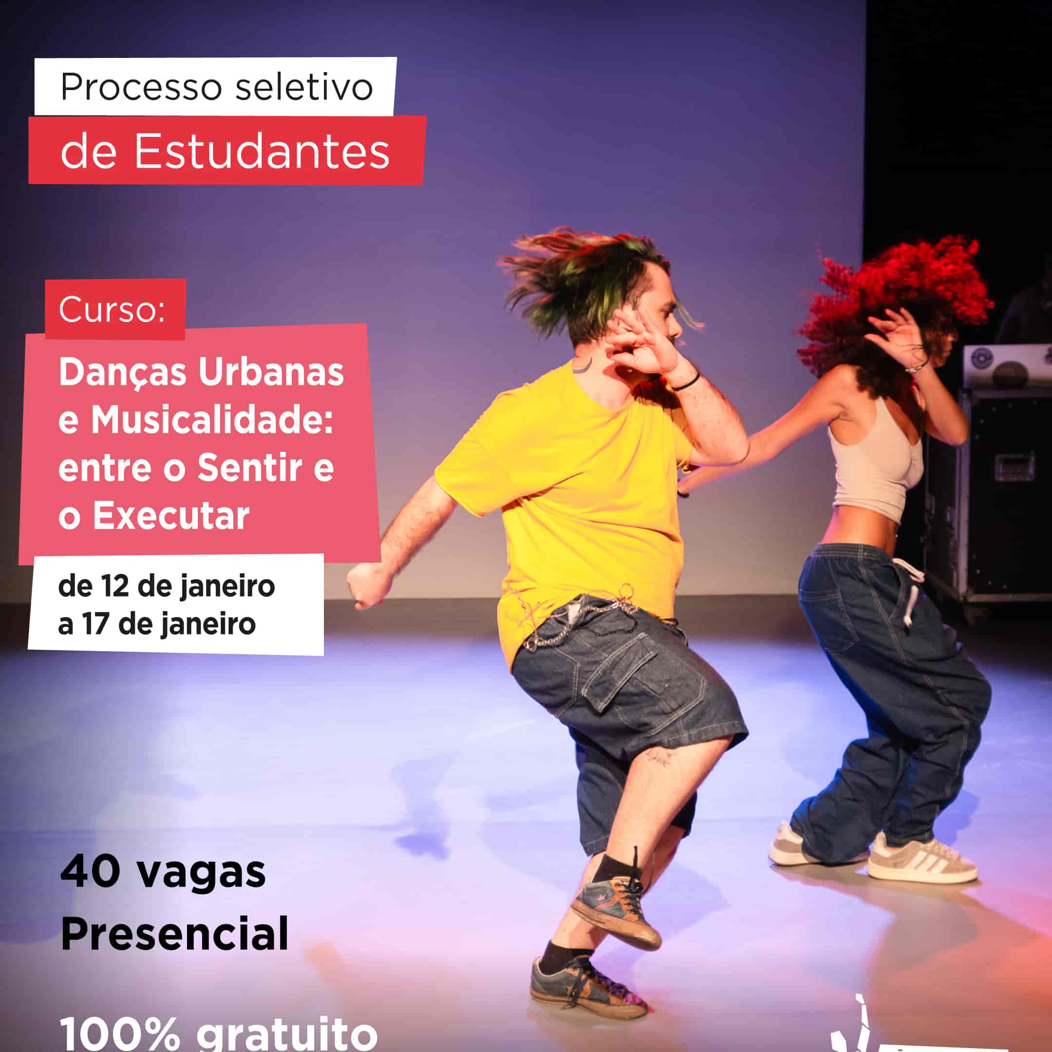 Imagem do evento Danças Urbanas e Musicalidade: Entre o Sentir e o Executar