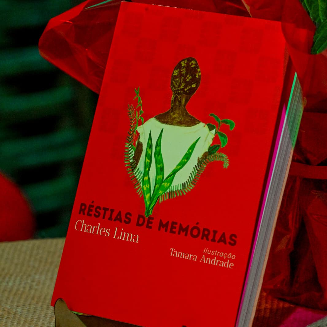 Banner do evento Lançamento de livro - Réstias de Memórias