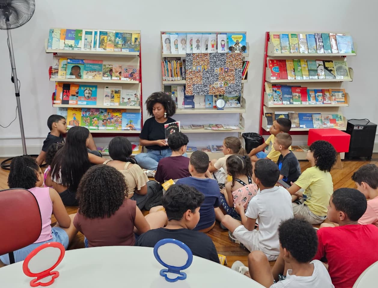 Banner do evento Ação educativa | Contação de Histórias
