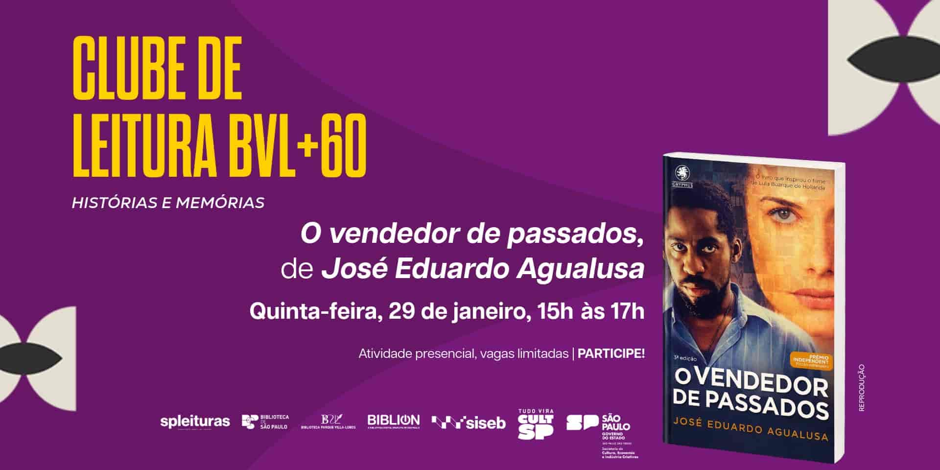 Imagem do evento Clube de Leitura BVL +60 - Histórias e Memórias