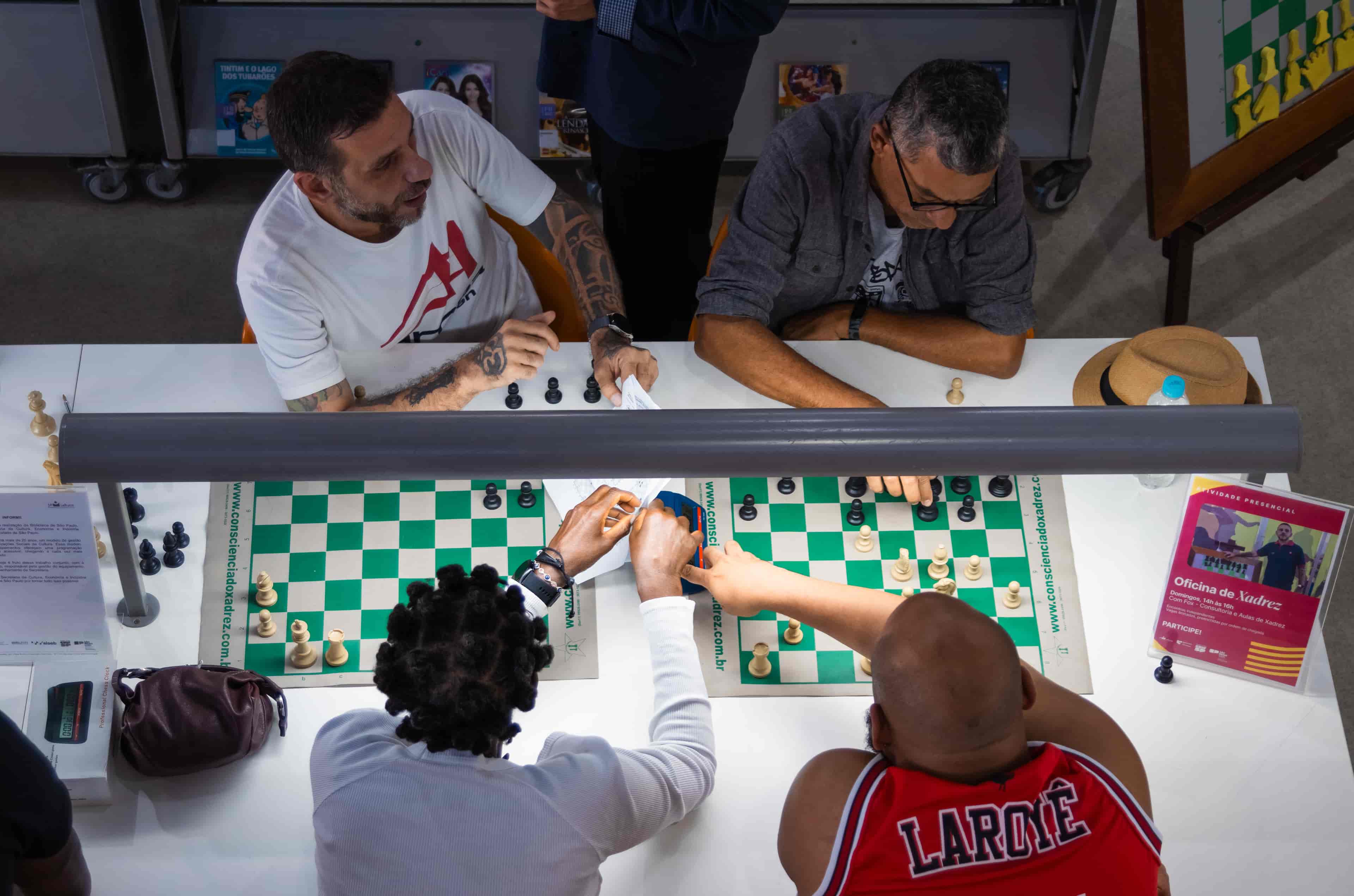 Imagem do evento Oficina de Xadrez - Jogada de Mestre