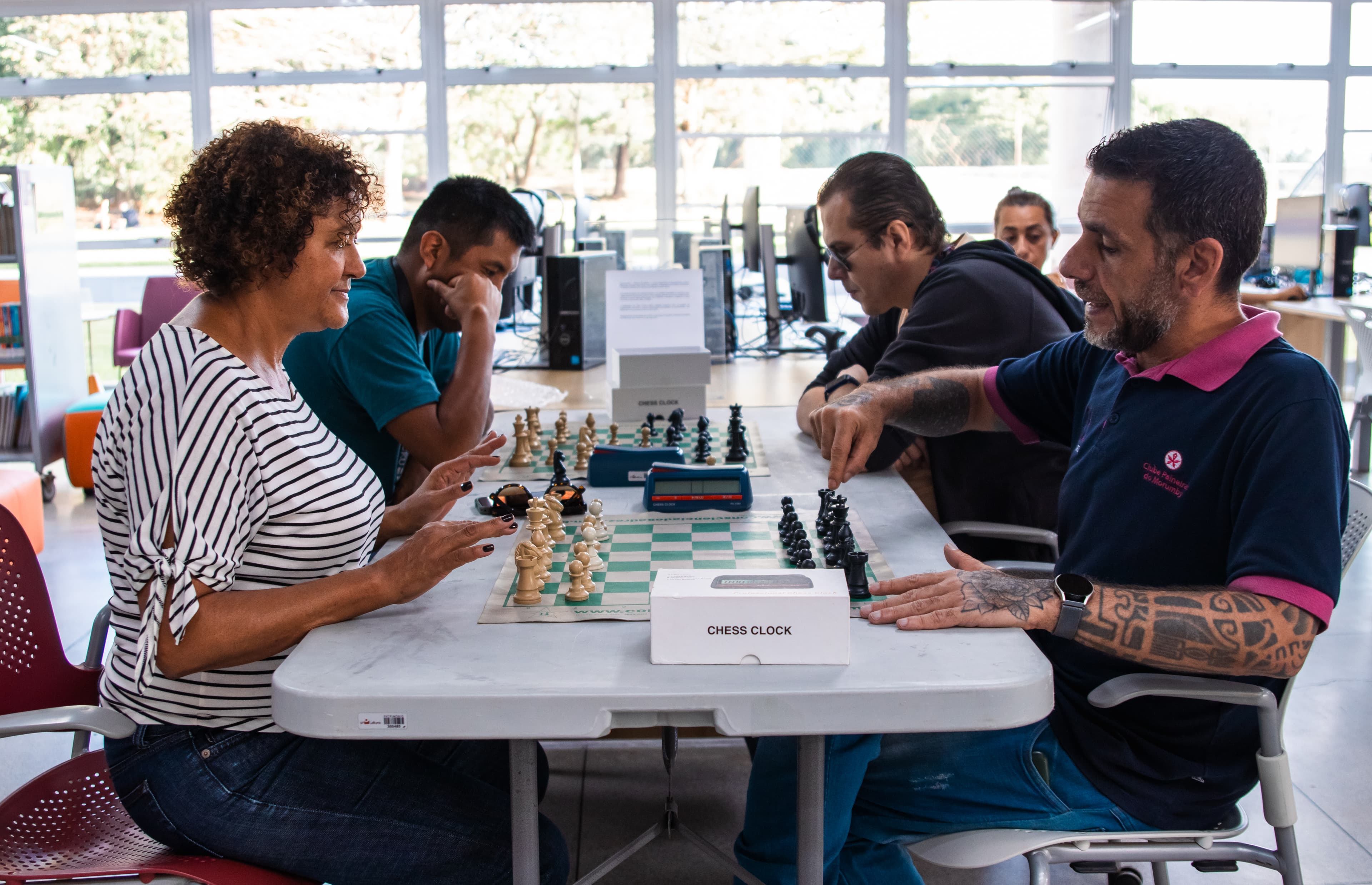 Banner do evento Oficina de Xadrez - Jogada de Mestre