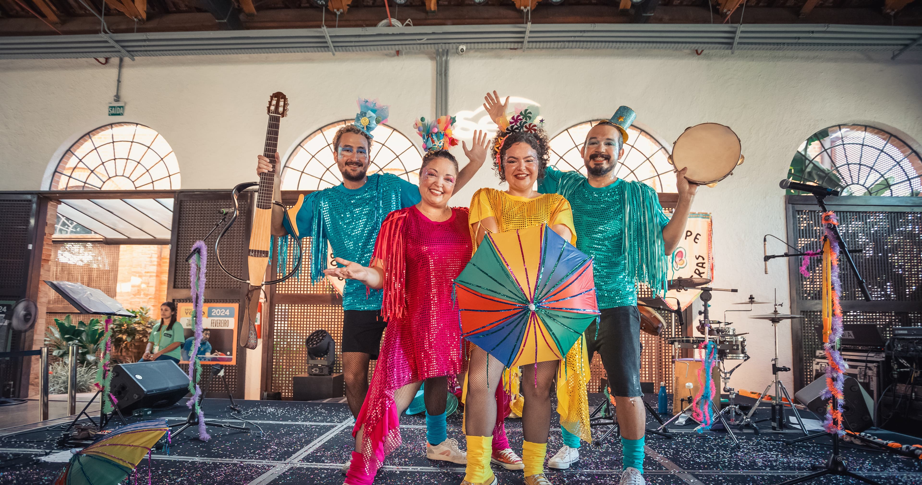 Banner do evento BAILE: BORBOLETRANDO NO CARNAVAL