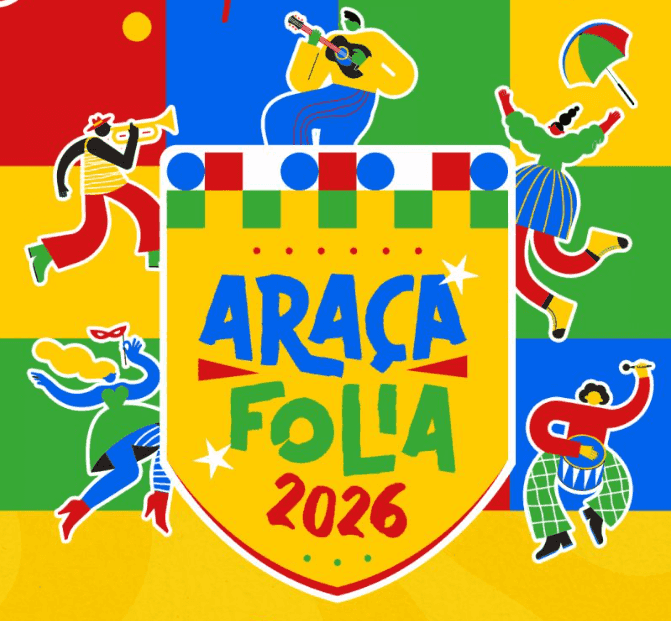 Banner do evento Araçafolia 2026