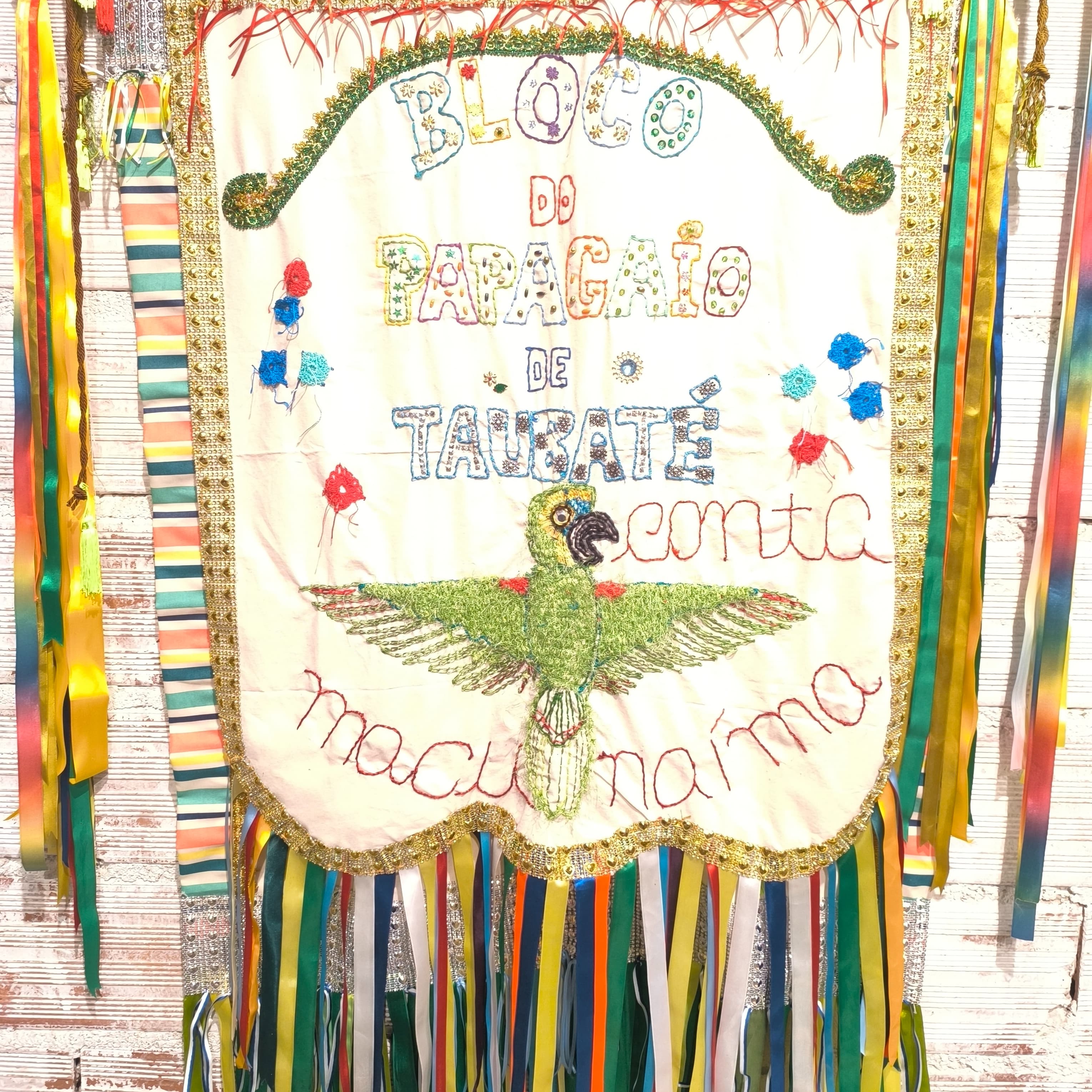 Banner do evento BLOCO DO PAPAGAIO DE TAUBATÉ, CONTA MACUNAÍMA