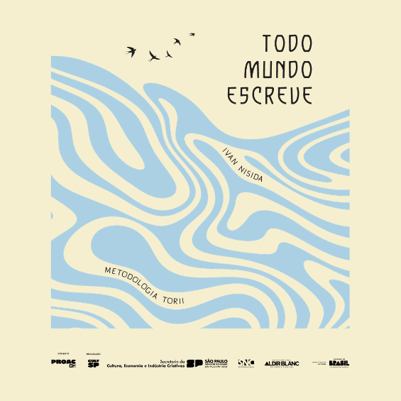 Banner do evento Lançamento do livro "Todo Mundo Escreve - Metodologia TORII"