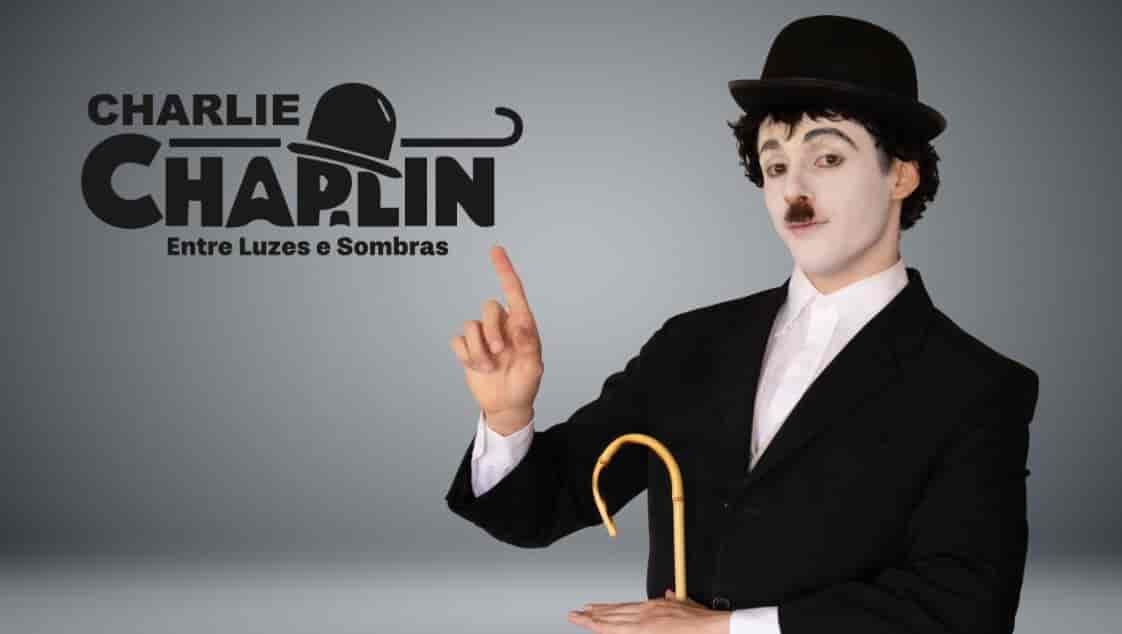 Banner do evento Charles Chaplin - Entre Luzes e Sombras