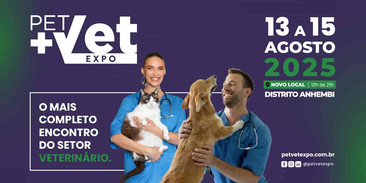 Banner do evento PET VET Expo