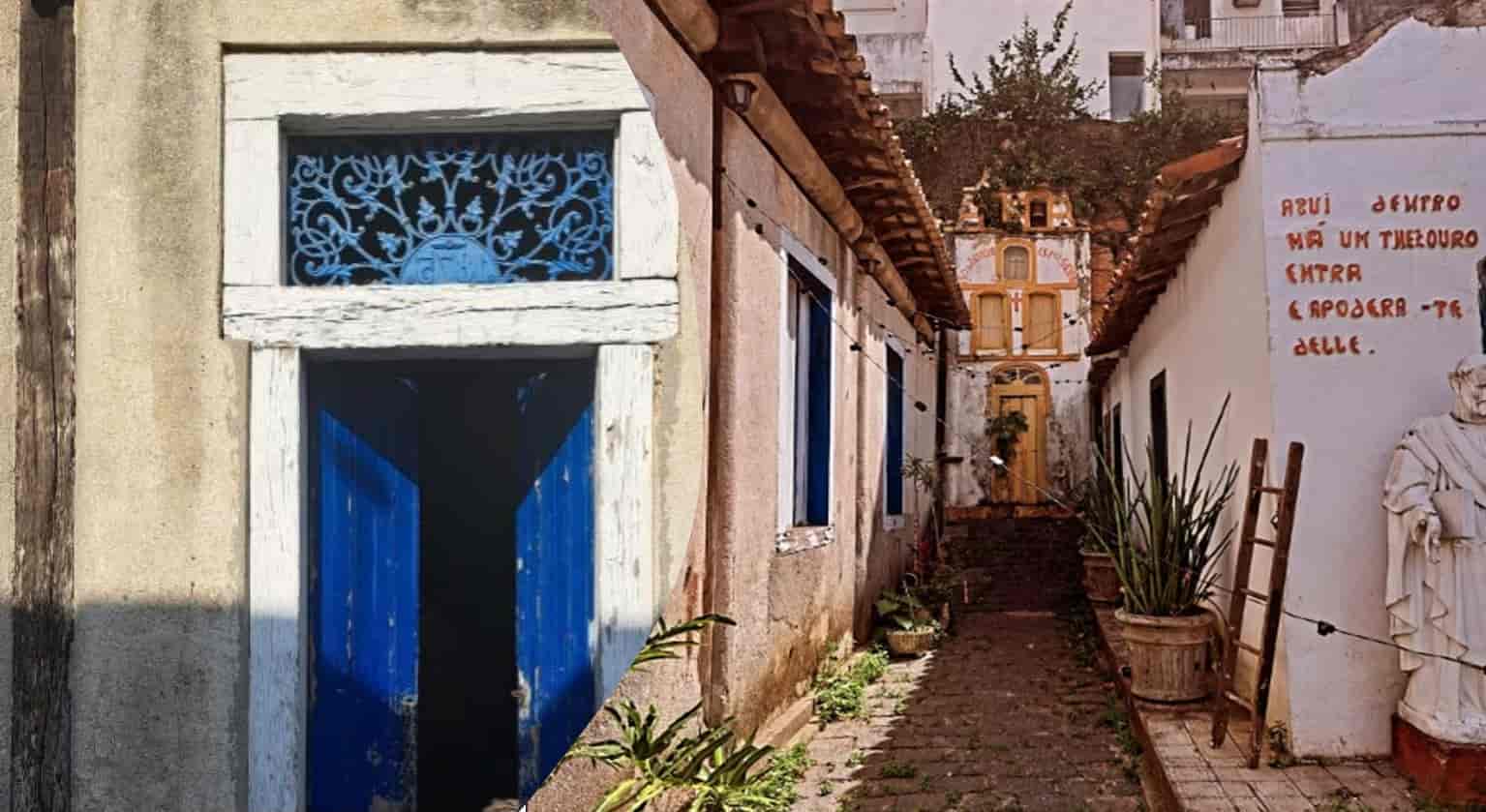 Banner do evento Visite a Vila Secreta: Uma experiência Histórica e de outro Tempo