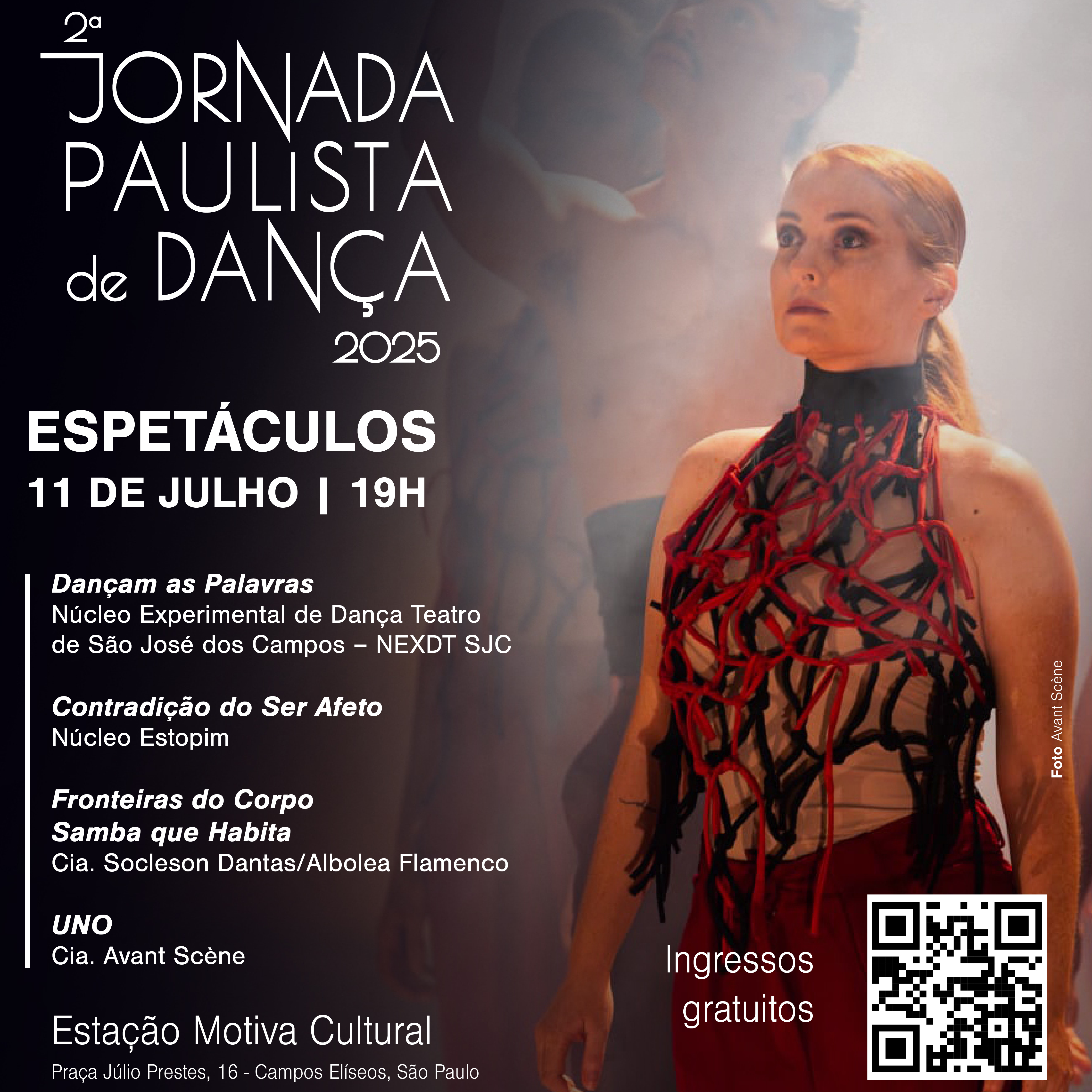 Banner do evento Jornada Paulista de Dança