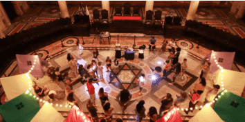 Banner do evento Programação Mês das Crianças | Uma Noite no Museu