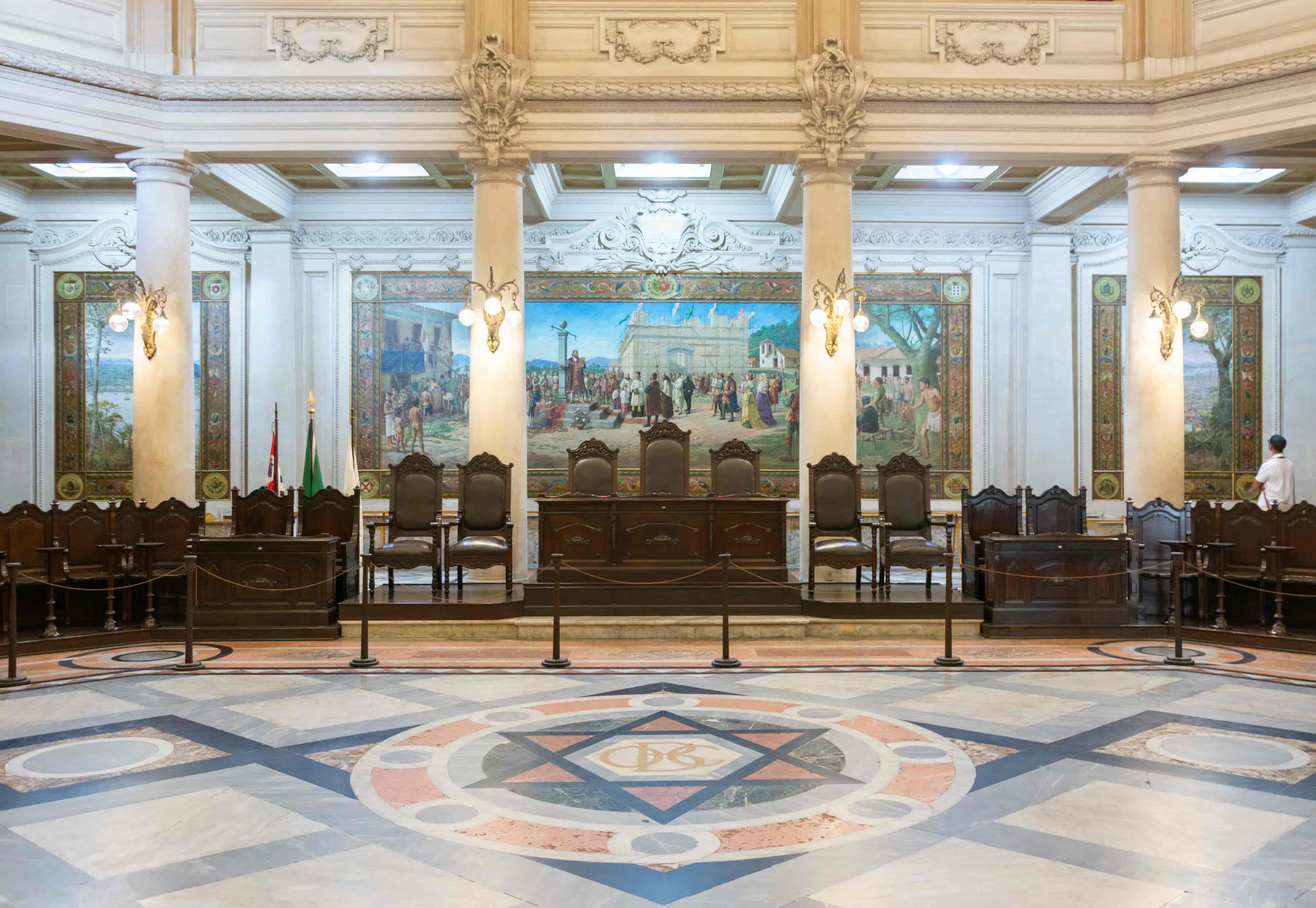 Imagem do evento Avaliação do Estado de Conservação de Acervos: um estudo de caso do Salão do Pregão do MC